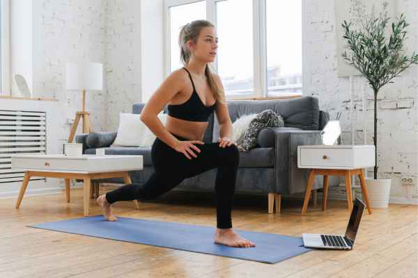 Woman exercising confidently after femiwand treatment Amersham